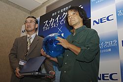 Mamoru Oshii promotes NEC Sky Crawlers
