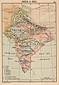 Map of India 1823