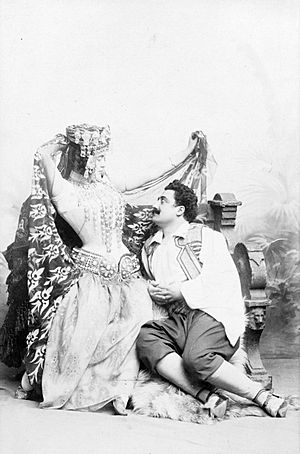 Maurice Renaud & Lucienne Bréval in Augusta Holmès' La Montagne noire