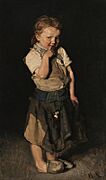Max Liebermann - Das Schustermädchen (1871)