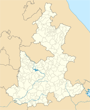 Acatzingo de Hidalgo is located in Puebla (state)