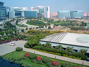 MindSpace campus in Hyderabad, India