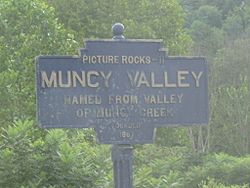 Official logo of Muncy Valley, Pennsylvania