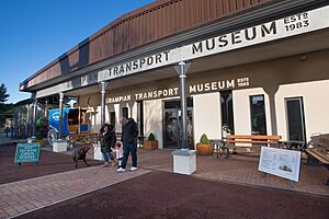 Museum frontage Grampian transport museum.jpg