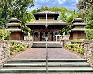 Nepal Peace Pagoda, Brisbane, 2020, 02