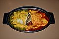 New Mexican breakfast burrito