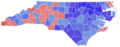 North Carolina Attorney General Election Results by County, 2008