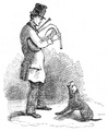 Northumbrian Piper in the 1860s