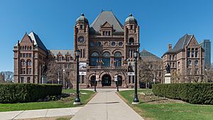 Ontario Legislative Building, Toronto, South view 20170417 1