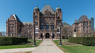 Ontario Legislative Building, Toronto, South view 20170417 1.jpg