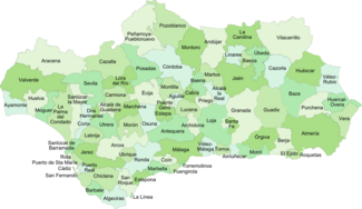 Partidos Judiciales de Andalucía