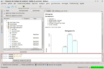 RKWard screenshot