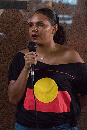Rarriwuy Hick in Sydney, Australia, 2018-03-16.jpg
