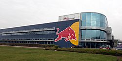 Red Bull Racing factory south-west