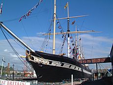 SS Great Britain bow view