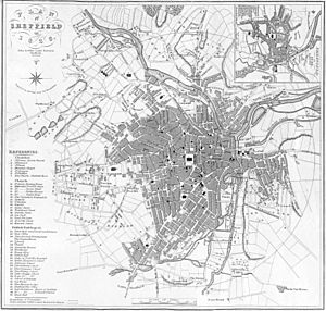Sheffield 1823 plan