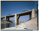 Sixth Street Bridge, Spanning 101 Freeway at Sixth Street, Los Angeles, Los Angeles County, CA HAER CAL,19-LOSAN,77-67 (CT).tif