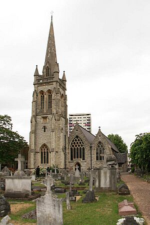 St Thomas of Canterbury, Rylston Road, Fulham - geograph.org.uk - 2417589.jpg