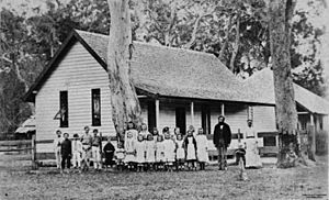 StateLibQld 1 132023 Pimpama State School, Queensland, ca. 1878