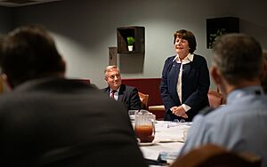 Suffolk Lord Lieutenant tours RAF Lakenheath (6858100).jpg