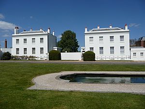 Superintendent's and Deputy Superintendent's Houses, Flagstaff Green Royal Clarence Yard