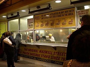 THE Maxwell Street Polish Hot Dog Stand