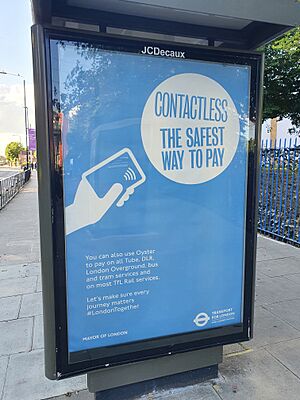 Tfl ad Contactless Safest Way to Pay