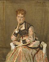 The Parisian Sphinx by Alfred Stevens, San Diego Museum of Art