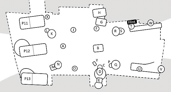 The Trundle east gate 1930 excavations annotated