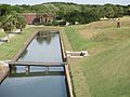 The moat around Fort Pulaski, Savannah, GA IMG 4673