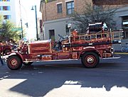 Tucson-John Dillinger Days-2020-1928 Ahrens Fox Fire Engine