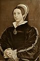 Unknown woman, formerly known as Catherine Howard, engraving
