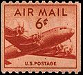 Us airmail stamp C41