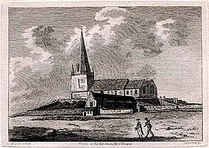 Vale Church ca. 1785 etching