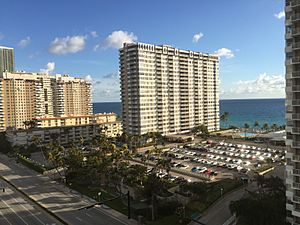 View from Hallandale Beach Apartments (Jan 2019)