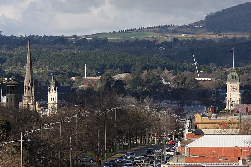 Image View from St. Peter's Anglican Church, Ballarat