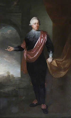 William Bell (1740-1804) - John Hussey Delaval (1728–1808), Bt, Later Lord Delaval, in Van Dyck Dress - 1276762 - National Trust