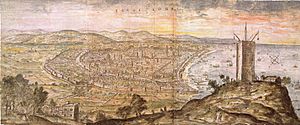 Wyngaerde Barcelona 1563