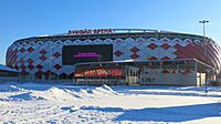 Стадион «Лукойл Арена» в Москве (08.01.2024) 01
