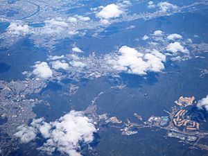Aerial view of Kure, Hiroshima