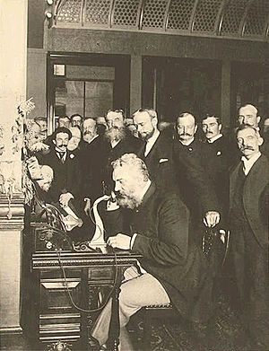 Alexander Graham Telephone in Newyork