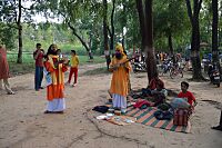 Ananda Khyapa and Tarun Khyapa with Group - Baul Song Performance - Saturday Haat - Sonajhuri - Birbhum 2014-06-28 5281