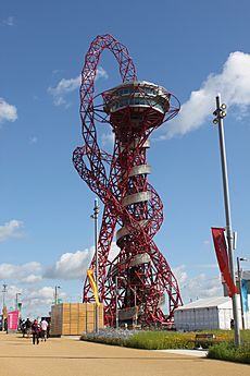 ArcelorMittal Orbit, Olympic Park, Stratford, London29July2012