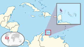 Location of Aruba