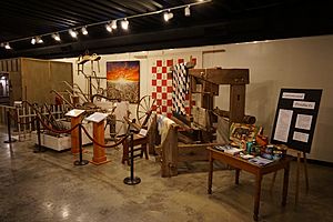 Audie Murphy American Cotton Museum July 2015 32 (Hunt County cotton exhibit)