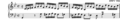 BWV 782 Incipit