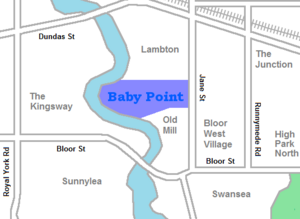 Vicinity of Baby Point