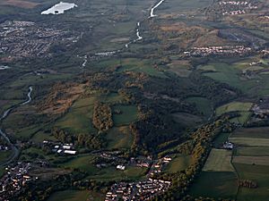 Bar Hill from the air (geograph 4517293)