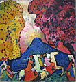Blue Mountain by Vasily Kandinsky, 1908-09