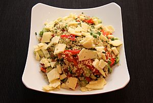 Bulgur wheat salad